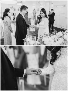 Beautiful intimate English Indian wedding in London
