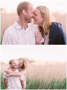 engagement shoot at Hill Head & Titchfield Haven
