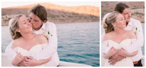 Beautiful destination wedding in Crete Greece