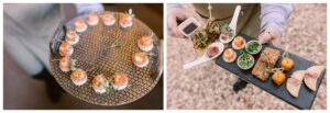 Clock Barn canapés