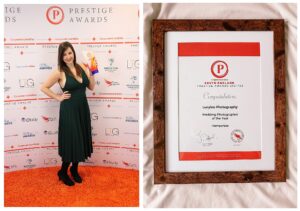 Prestige Awards wedding photographer of the year South of England 2021 / 2022