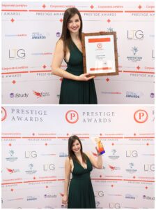 Prestige Awards wedding photographer of the year South of England 2021 / 2022