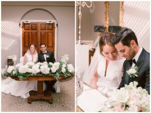 black tie Wedding at Chewton Glen by Hampshire Wedding Photographer Lucylou Photography