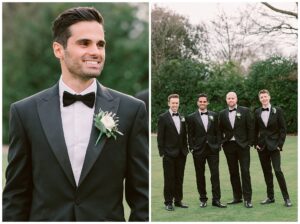 Groom and groomsmen