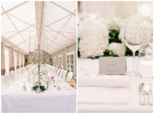 Elegant spring wedding at Chewton Glen