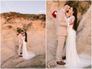 Wedding shoot at Hengistbury Head