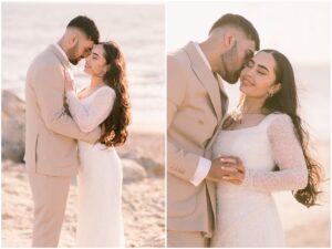 Wedding shoot at Hengistbury Head