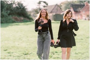 Lucylou Photography & Hannah Lucy Photography walking together