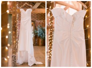 Pre-Ceremony Wedding Checklist - wedding dress