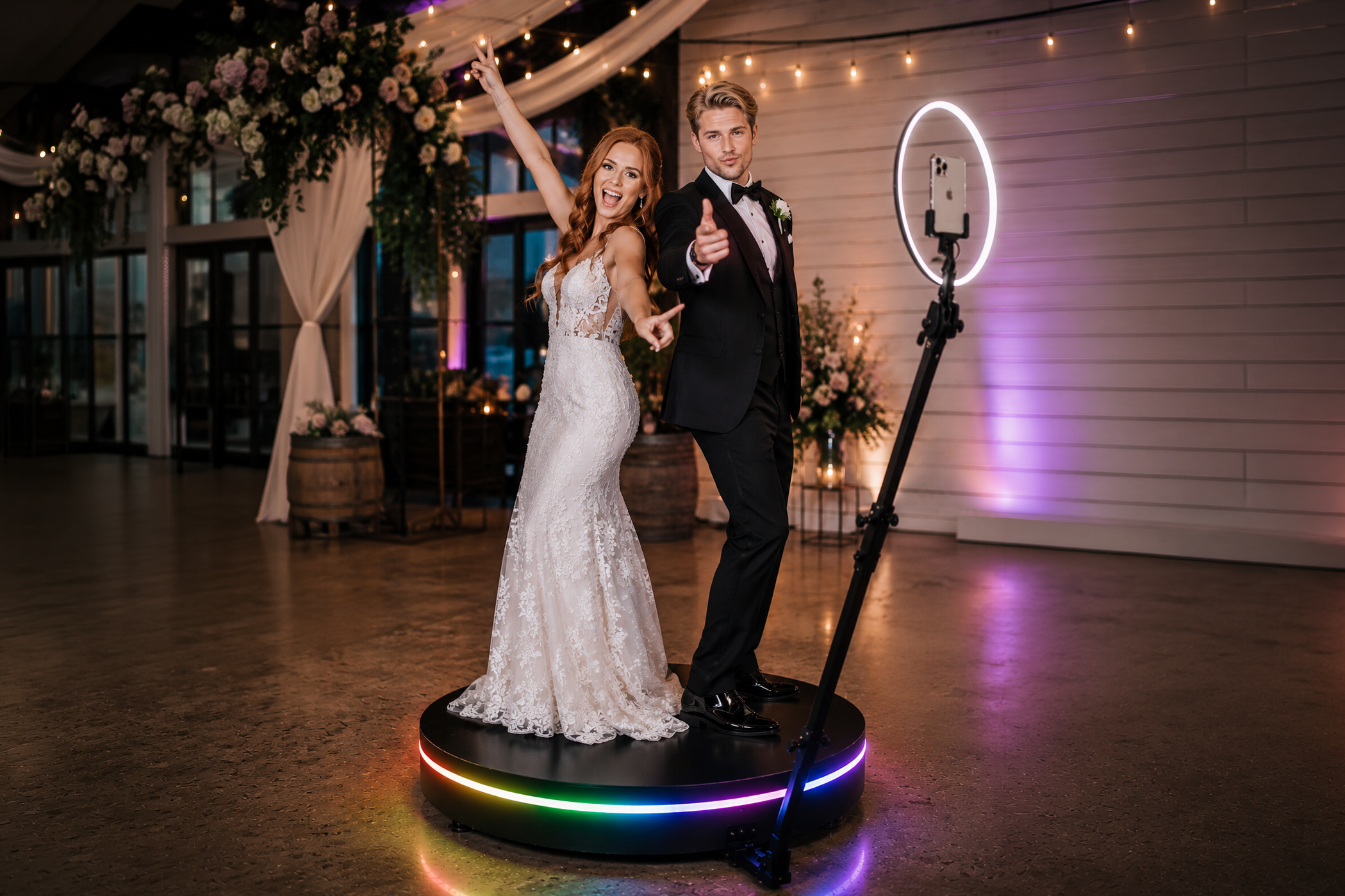 360 photo Booth hire in Hampshire